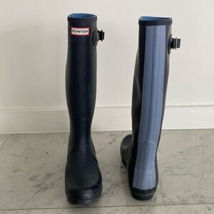 Hunter Women’s Original Stripe Rain Boots | US 8 EU 39